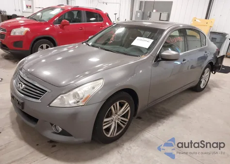 2013 Infiniti G37X z USA, uszkodzony, nr VIN JN1CV6AR5DM751238